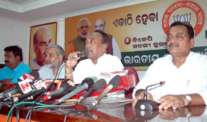 Bijoy Mohapatra Returns to BJP in Odisha Within 4 Months of Resigning